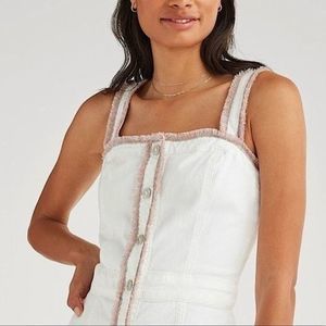 NEW! 7 for All Mankind. Unicorn fringe denim dress